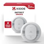Kidde Battery-Powered Smoke Detector with LED Indicators