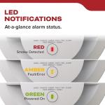 Kidde Battery-Powered Smoke Detector with LED Indicators