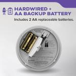 Kidde Hardwired Smoke & CO Detector with Alerts