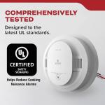 Kidde Smoke Detector with Battery Backup - 4 Pack