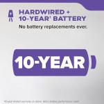 Kidde Hardwired Smoke & CO Detector with Voice Alerts