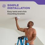 Kidde Hardwired Smoke & CO Detector with Voice Alerts