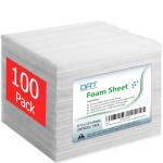 100 Foam Sheets - 12"x12" Cushioning Material