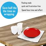 100 Foam Sheets - 12"x12" Cushioning Material