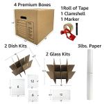 Kitchen Moving Box Kit: Essential Packing Supplies