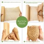 Eco-Friendly Honeycomb Packing Paper Roll - 15" x 131