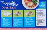 Reynolds Turkey Oven Bags for Up to 24 Pounds