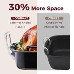 Extra Large Nonstick Turkey Roasting Pan with Rack