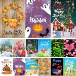 Seasonal Double-Sided Garden Flag Set of 12