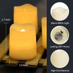 SHYMERY 24-Pack Flameless LED Votive Candles