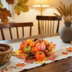 Thanksgiving Mini Pumpkins and Fall Decor Set
