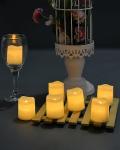 SHYMERY 24-Pack Flameless LED Votive Candles