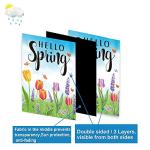 Set of 12 Double-Sided Seasonal Garden Flags