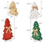 Wooden Christmas Tree Table Decor - 4 Sizes