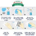 82PCS Christmas Snowflake Window Clings Decorations