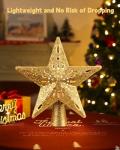 LED Snowflake Projector Christmas Star Tree Topper