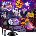 Brighter 2025 Halloween Projector Lights with 8 Patterns