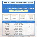 Polka Dot Pumpkin Fall Table Runner 13x72 Inch