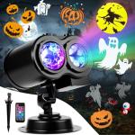 Halloween Projector Lights with 19 HD Slides