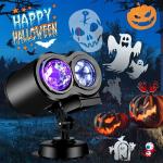 Halloween Projector Lights with 19 HD Slides