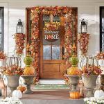 Seasonal Welcome Sign with Changeable Icons