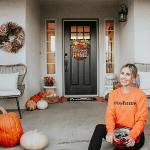 Seasonal Welcome Sign with Changeable Icons