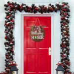 Seasonal Welcome Sign with Changeable Icons