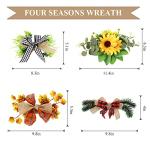 Seasonal Welcome Sign with Changeable Icons