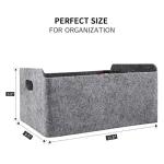 Collapsible Felt Storage Baskets for Toys and More