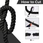 Natural Cotton Twisted Rope for Crafts and Decor