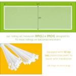 Baby Safety Net for Stair Railing - 10ft x 3ft