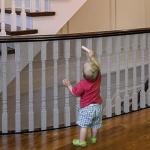 No-Drill Baby Gate Net for Stairs & Banisters