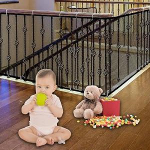 JIFTOK Ewaves Stairway Safety Net for Kids & Pets