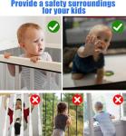 No-Drill Baby Gate Net for Stairs & Banisters