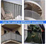 No-Drill Baby Gate Net for Stairs & Banisters