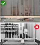 No-Drill Baby Gate Net for Stairs & Banisters