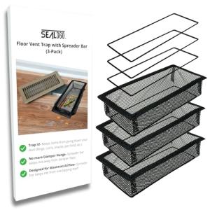 SEAL360 Floor Vent Screen Mesh - 3-Pack