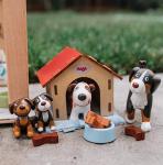 HABA Little Friends Dog Lucky with Doghouse Toy