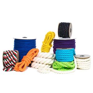 Natural Twisted Cotton Rope for Crafts and Decor