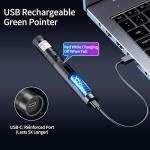 Rechargeable Red Laser Pointer for Presentations and Pets