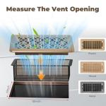 Floor Vent Covers - Keep Debris Out, 5 Pack