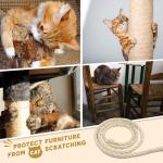 Natural Sisal Rope for Cats and Home Décor