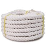 Natural White Cotton Rope 1/2 inch × 50 ft