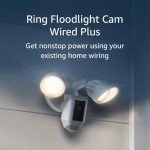 Ring Floodlight Cam Plus Outdoor 1080p Security Camera