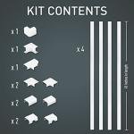 Legrand Cordmate III 10ft Cord Cover Kit