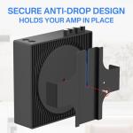 Slim Wall Mount for Sonos Amp - Black Steel