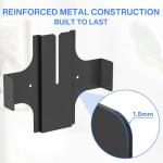 Slim Wall Mount for Sonos Amp - Black Steel