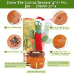 Talking Dancing Cactus Toy for Kids