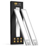 Rechargeable Motion Sensor Under Cabinet Lights - 2 Pack