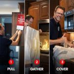 Hero Emergency Fire Blanket - 4 Pack for Home